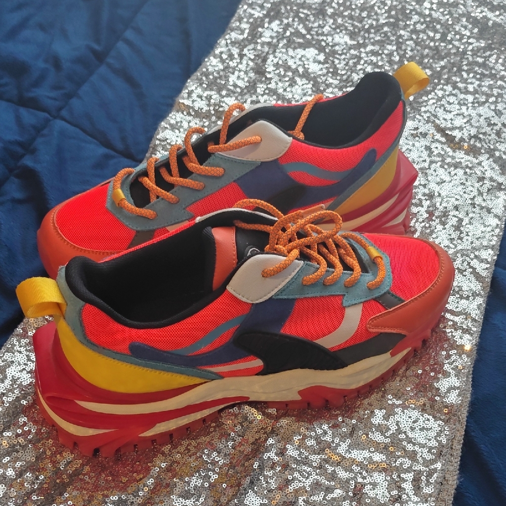 Vibrant Multicolor Athletic Shoes